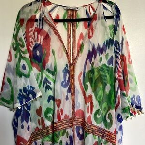 Zara beach coverup, slightly sheer. One size.